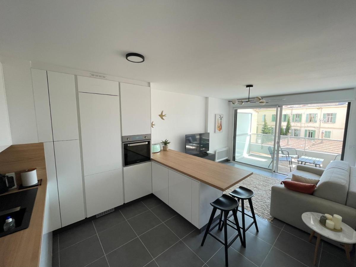 Cannes, Appartement Avec Parking+Terrasse, Croisette A Pied! מראה חיצוני תמונה
